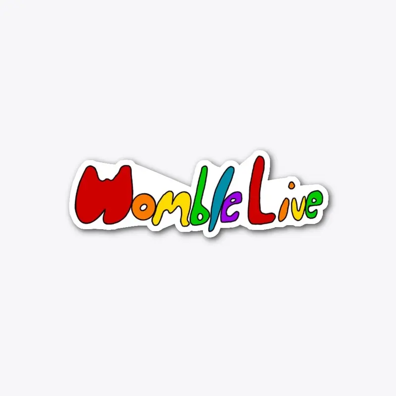 WombleLive Groovy Sticker